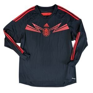 Adidas Mexico 2014 Goalkeeper Futbol Soccer Jersey Men 2XL Climacool Long Sleeve